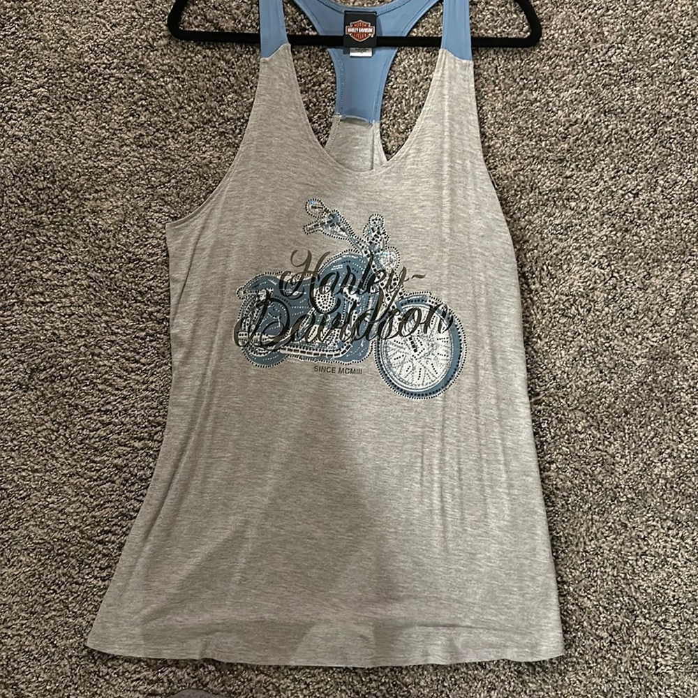 Bedazzled Harley Davidson tank